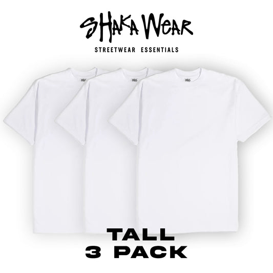 7.5 oz Shaka Wear Max Heavyweight Short Sleeve (3 Pack) Tall Size