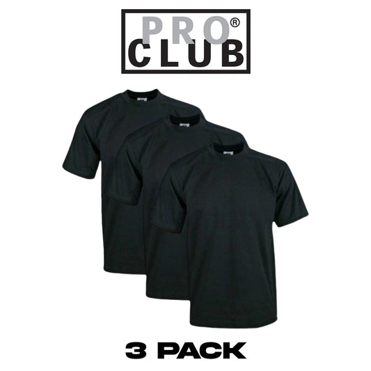 ProClub Heavyweight Short Sleeve (3 Pack)